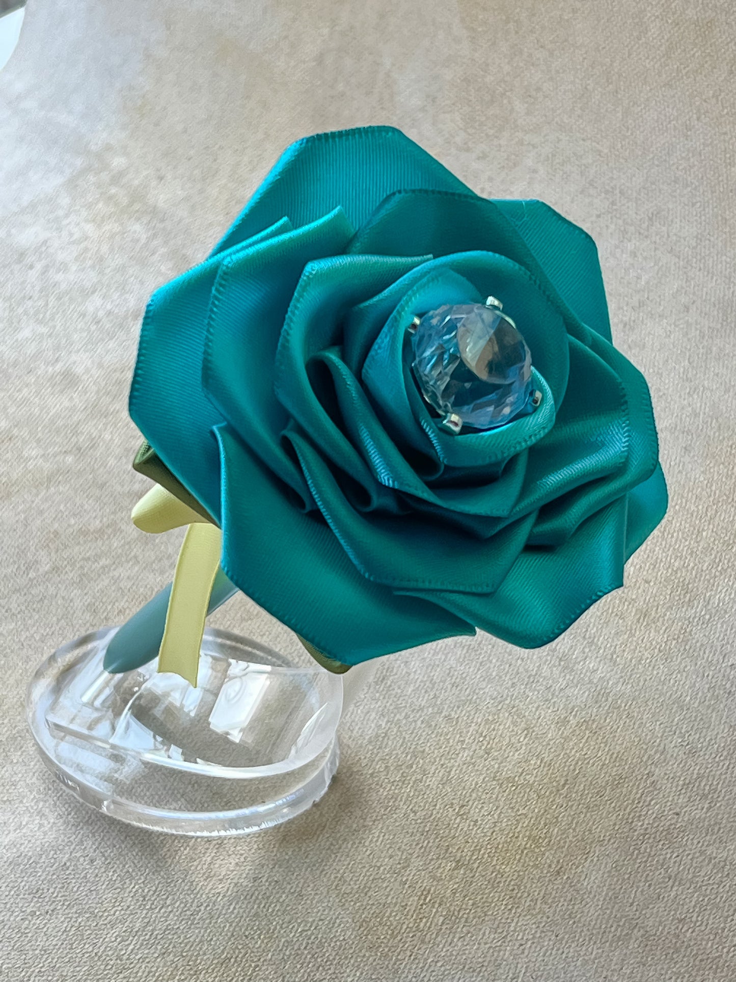 Blue light roses